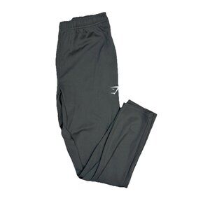 Gymshark Mens Training Joggers Dark Green Elastic Waist Size M